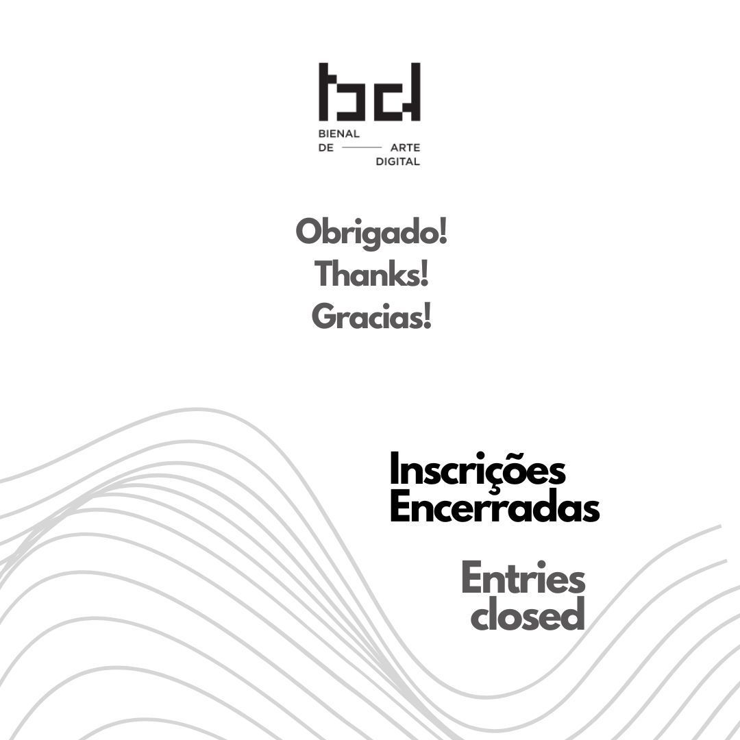 BIENAL DE ARTE EDITAL, ENCERRA A FASE DE INSCRIÇÕES.  Explorando a diversidade de participação internacional no evento que celebra a vanguarda da arte digital, além do Brasil, representantes de mais de 24 países.

A homologação dos inscritos ocorrerá no dia 7 de março de 2024.