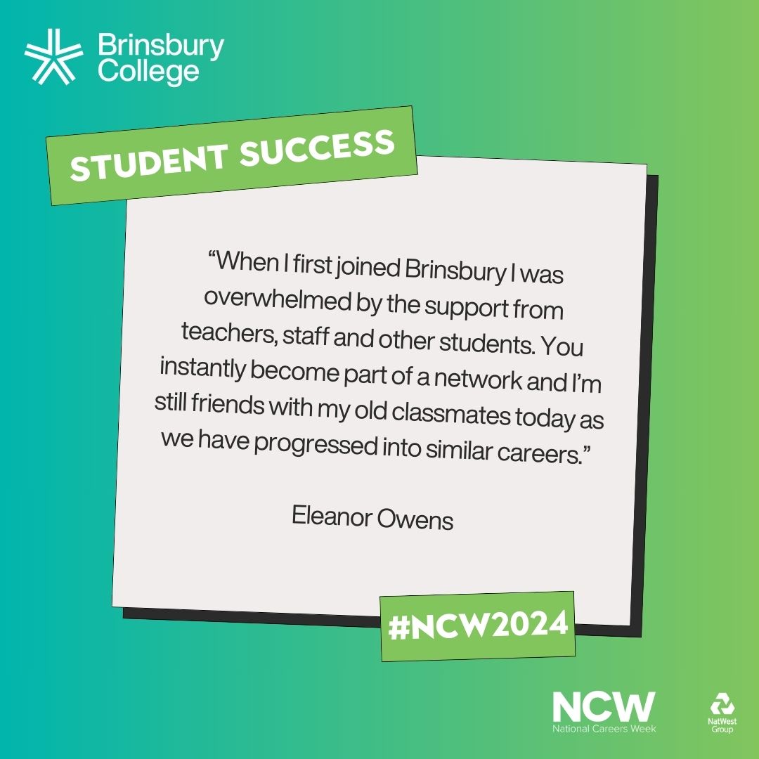 👋 Meet Eleanor, Brinsbury College alumna. Eleanor started her journey at Brinsbury College and now runs her own landscaping and gardening business in Sussex. Are you a former student, send us an X! #BrinsburySuccess #NCW24 #NationalCareersWeek #MadeAtBrinsbury