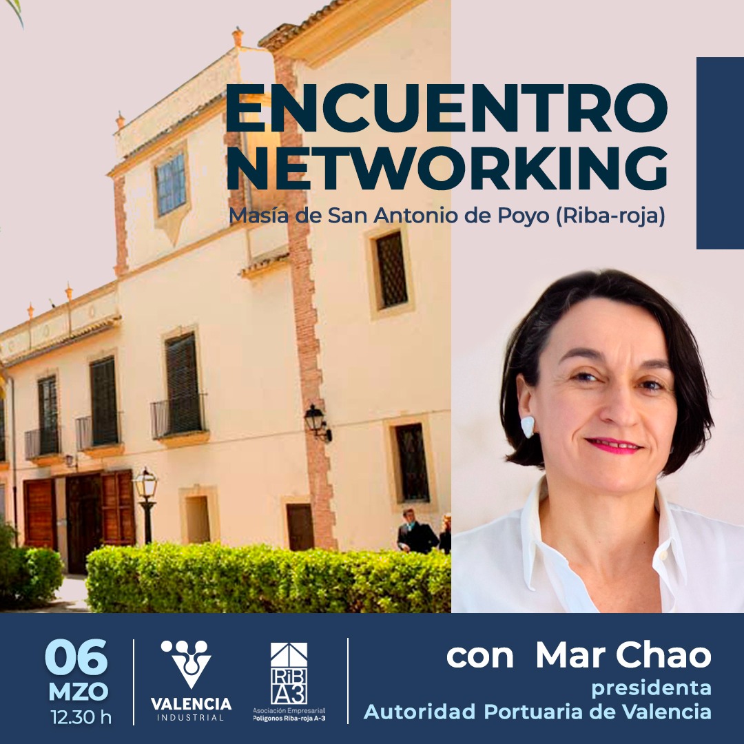 🔔𝗥𝗘𝗖𝗢𝗥𝗗𝗔𝗧𝗢𝗥𝗜𝗢🔔

¡Mañana es el día de celebrar uno de los eventos más importantes del año! El 𝗻𝗲𝘁𝘄𝗼𝗿𝗸𝗶𝗻𝗴 en el que podrás conocer a Mar Chao, presidenta de la Autoridad Portuaria de Valencia.

👉¡Últimas horas para inscribirse! lnkd.in/dXdXtUDA