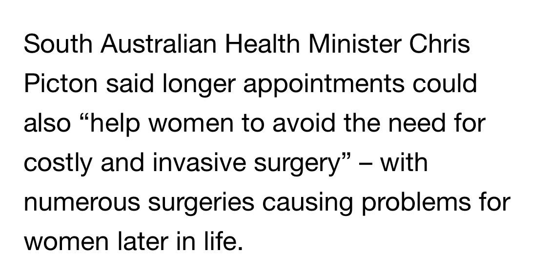 The push this week to shine light on the abysmal Medicare funding for endometriosis care is great to see

So let’s also take a minute to talk about the current funding for #ultrasound to diagnose #endometriosis (avoiding the need for costly surgery)

🧵1/
news.com.au/national/polit…