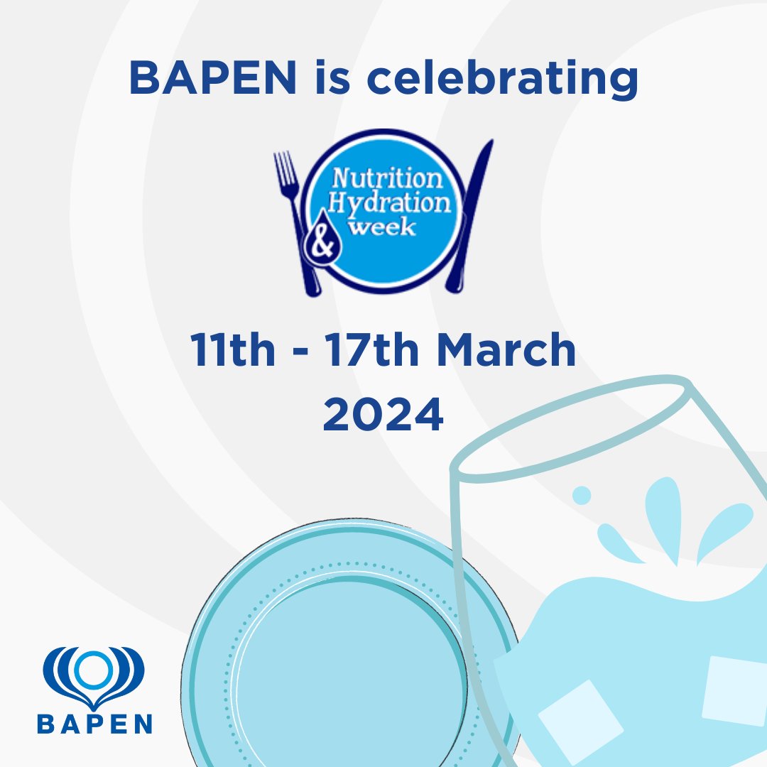 Today is the beginning of <a href="/NHWeek/">N&H Week</a>! Every year, we come together with a shared objective to highlight, promote, and celebrate improvements in the provision of nutrition and hydration.

We’re excited to see all the pictures from the Global Tea Party ➡️bit.ly/3lZ6fI3