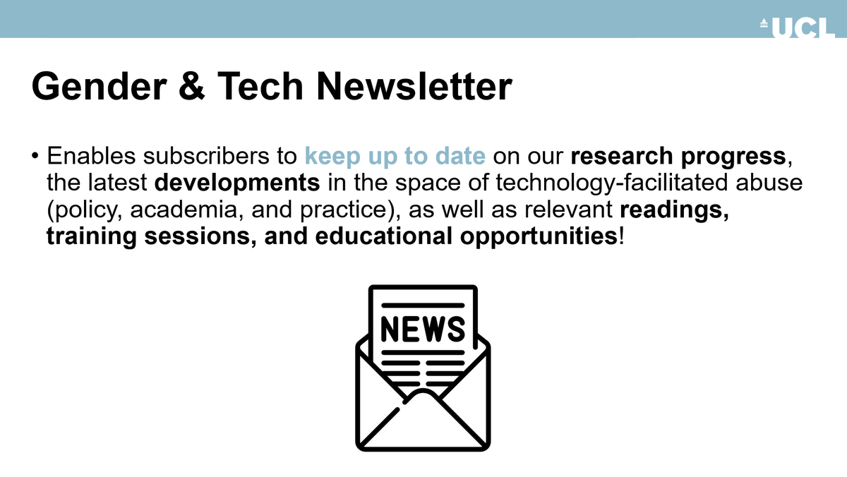 🚨The #Gender & #Tech (#GIoT) Newsletter📰 is OUT! 📨 As you can see from its length, it took some time to set up 😵‍💫. We hope you enjoy reading it🙌! ➡️ February issue: mailchi.mp/f3d8e769f4ca/g… ➡️ Sign up: ucl.us15.list-manage.com/subscribe?u=5f… #TechAbuse #OVAWG #TFGBV #TFDA @uclcs @uclisec