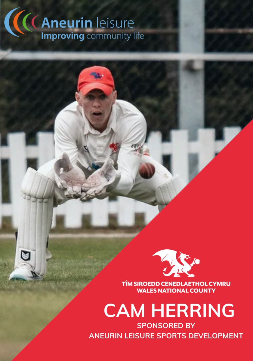 🫡 After a notching the highest ever individual score in Wales NC history last season, we’re delighted that @ALSportDev will continue to sponsor the skipper for the 2024 season! 🔗 aneurinleisure.org.uk/sports-develop… ✔️ Inspirational ✔️ Engaging ✔️ High quality 🧤@Camlee_196 🏏🐉🏴󠁧󠁢󠁷󠁬󠁳󠁿🔴🔵