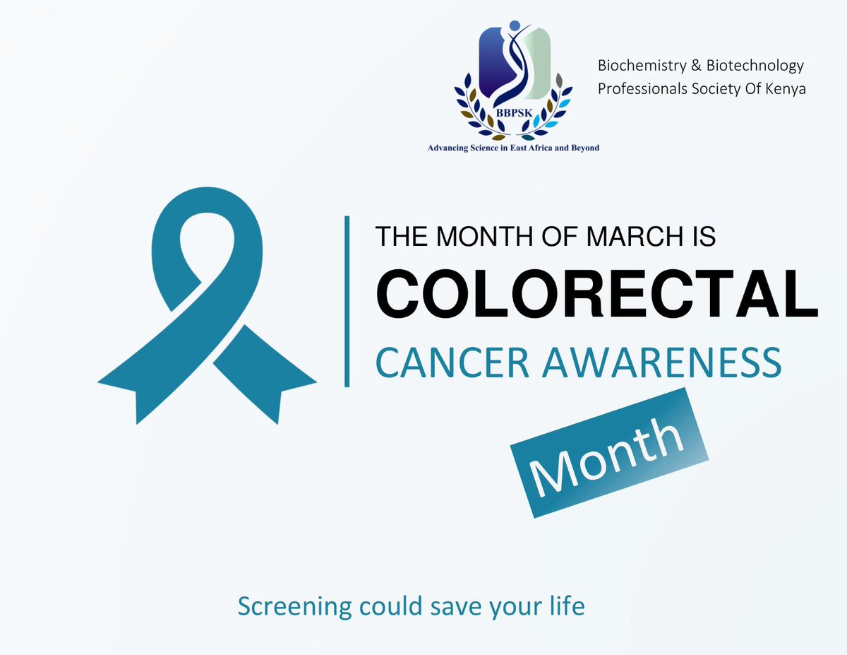 Let's unite to raise awareness against Colorectal Cancer! Early detection saves lives. Spread the word and encourage screening. #ColorectalCancerAwareness #PreventCRC #ScreeningSavesLives #FightCRC 🎗️