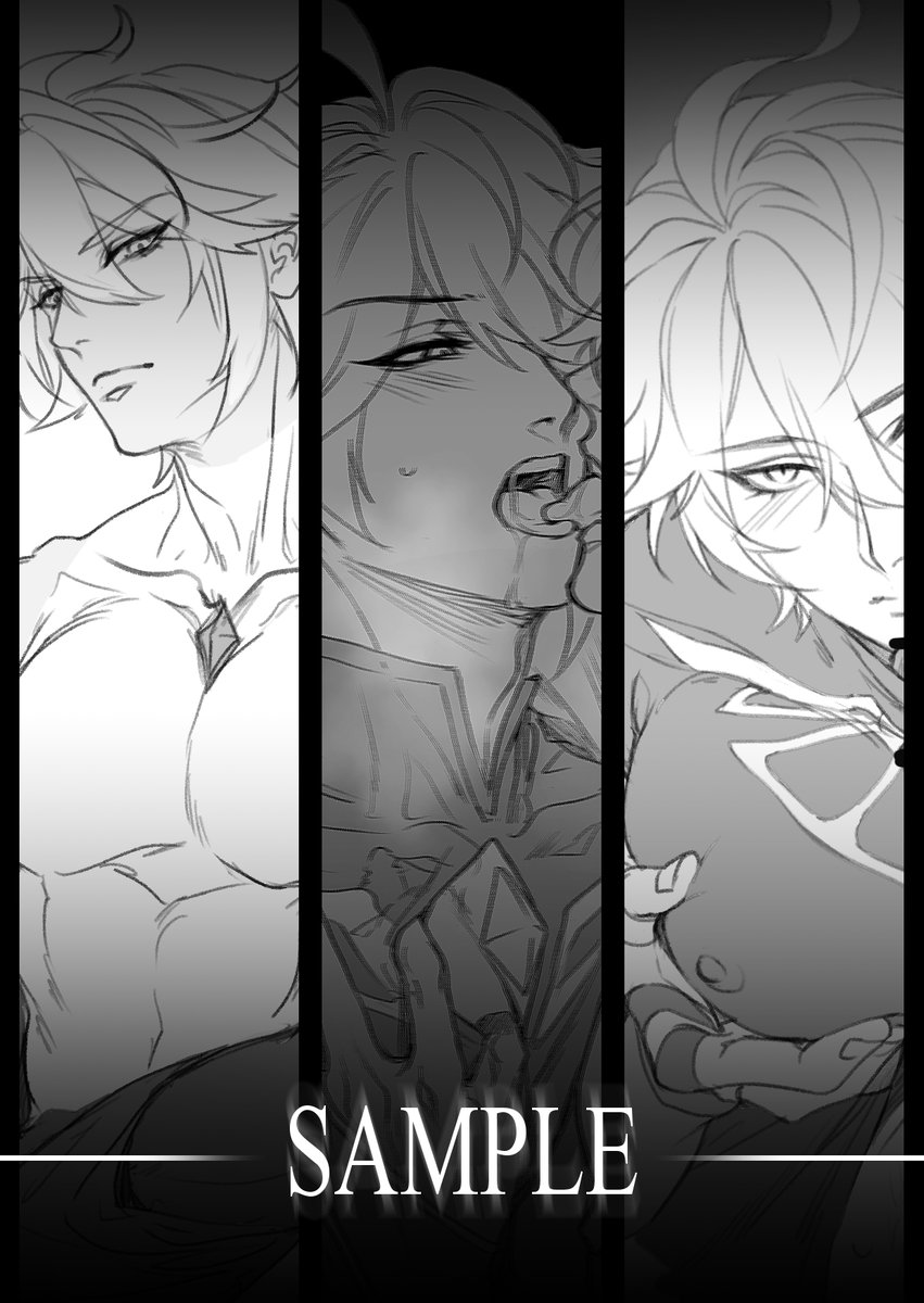 มาแปะปก weblog #02 รวมรูปเรทในทวิตค่ะ

Kaveh x Alhaitham [kavehtham]
𝐀𝟔 | 𝟐𝟐𝐏 | 𝐑𝟏𝟖 | 𝟔𝟎฿

งาน Comic Square 7 #CQ7 วันที่ 17/03/24 Union Mall

บูธ 𝗘𝟲𝟰 กล้วยเขียวจอมซน

เล่มนี้ไม่มีการเปิด pre-order นะคะ🥹

ใกล้ๆงานจะมีใบเมนูรวมของบูธอีกทีนะค้า 