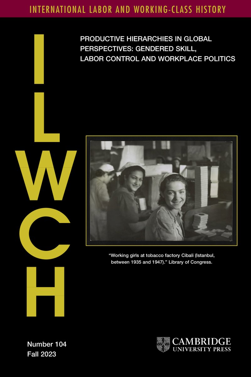 We posed a series of questions on gendered labour in four places considered “peripheral” to debates and to capitalist developments across the twentieth century. Here is the result:

cambridge.org/core/journals/…