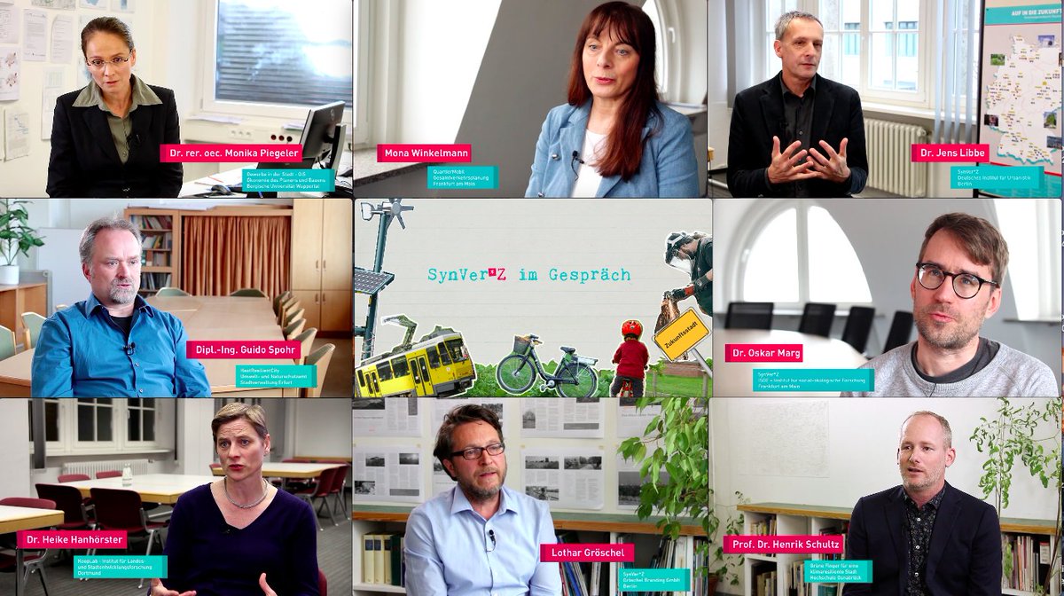 SynVerZ's tweet photo. Nur noch 8 Tage bis zur @BMBF_Bund Zukunftsstadtkonferenz! Bis dahin gibt's jeden Tag einen Interview-Schnipsel aus der #Zukunftsstadt-Forschung zu Urbaner Produktion, Klimaanpassung &amp; Co. https://t.co/dDuD1AkSFH