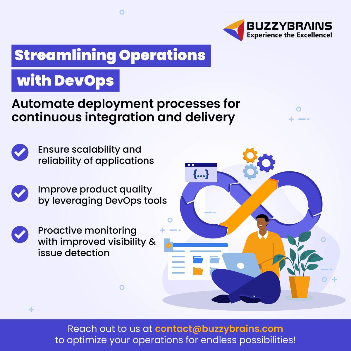 BuzzyBrain_Soft's tweet image. Revolutionize your software development lifecycle with the power of #DevOps. From automated deployments to improved collaboration, optimize your operations for scalability and reliability.

#developwithbuzzybrains #softwaredevelopment #softwaredevelopmentcompany