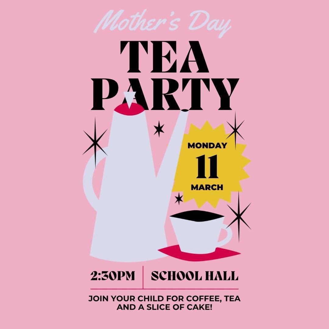 You’re all invited to our Tea Party next Monday ✨ don’t forget to bake and join us for a sweet treat🍪🍬