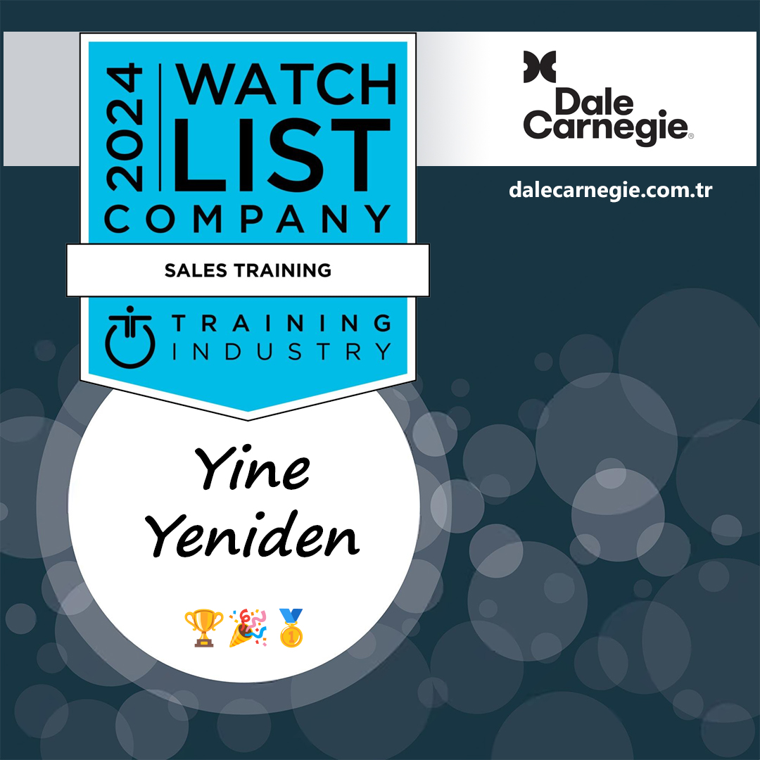 Satış eğitim programlarımız;

1. Eğitim Sonuçları İyileştirir
2. Eğitim Satış Sürecini Geliştirir
3. Eğitim Sizi Oyunda Önde Tutar

Training Industry Inc. DC Satış Eğitimini 2024 yılında da İzleme Listesi içerisinde değerlendirdi.

👉 dalecarnegie.com.tr/konular/satis-…