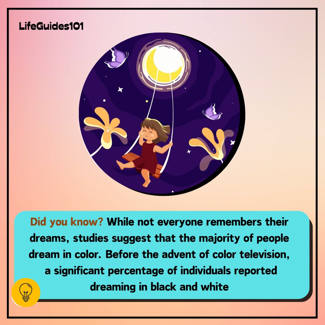 LifeGuides101's tweet photo. Did you know? 

#dreams #life #sleep #facts https://t.co/iEKPYpg9Fn