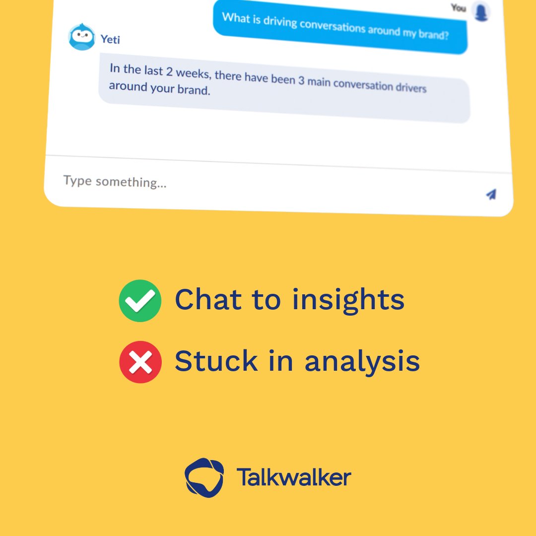 You no longer have to waste hours stuck in data analysis. Get the insights you need, with simple, human prompts: eu1.hubs.ly/H07K6nZ0 Request a custom demo today. Get started: eu1.hubs.ly/H07K6nZ0 #SocialListening #Marketing #OnlineMarketing