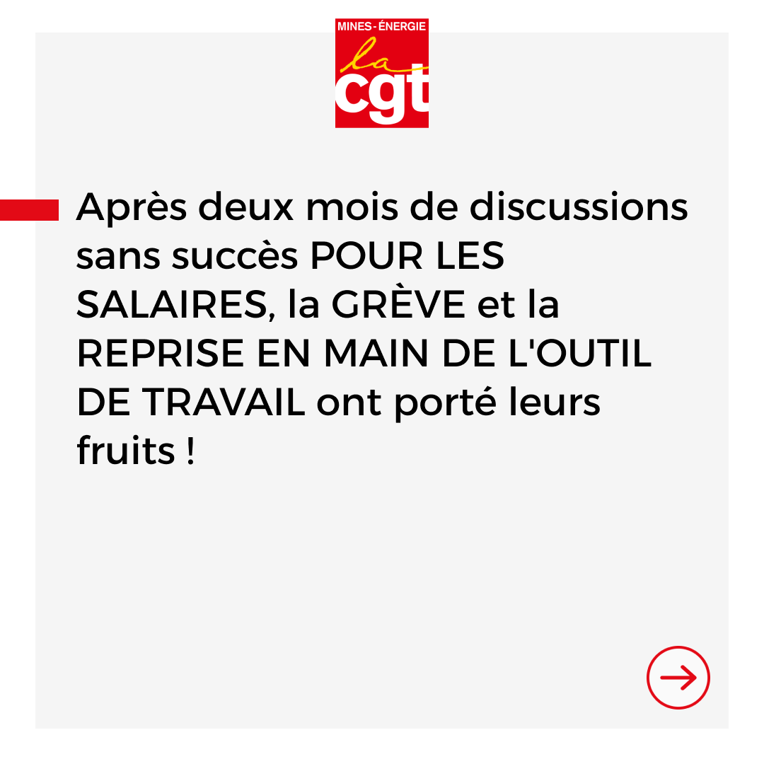 FNMECGT's tweet photo. Après deux mois de discussions infructueuses sur les salaires, la GRÈVE et la REPRISE EN MAIN DE L'OUTIL DE TRAVAIL offrent la victoire aux salariés d'Elengy ! 👏👏
📣Les agents disent : « Merci à la CGT » 📣
  #Grève #Victoire #Elengy #Salariés #CGT  #Travail #Salaires https://t.co/eah3bNV0AN