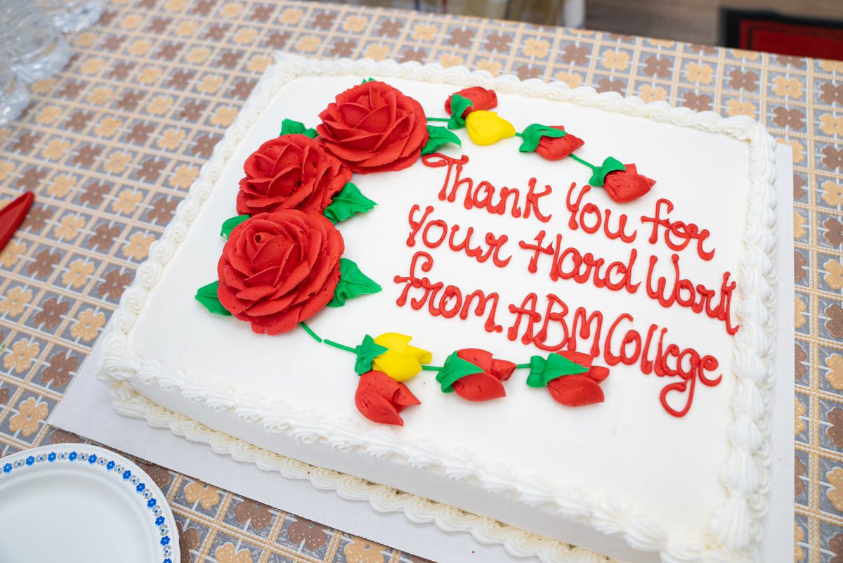 Appreciating our "Champions of ABM" on #EmployeeAppreciationDay! ❤️

"Thank you for your hard work and contributions," said Dr. Baten, President &amp; CEO of <a href="/ABMCollege/">ABM College</a> ,  with heartfelt gratitude.

We appreciate all the staff for all that you do! 😊

ABMCollege.com