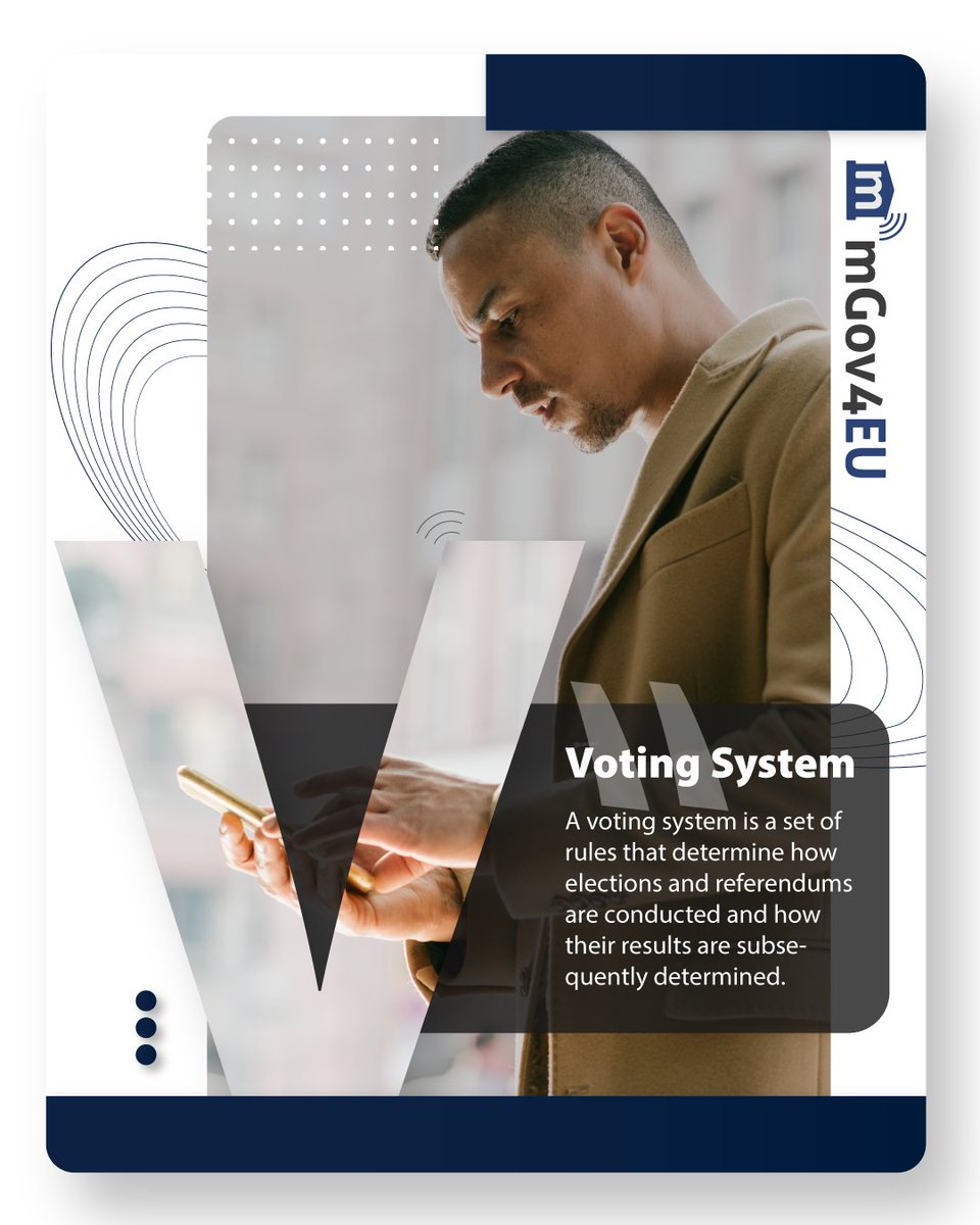 mGov4EU (@mgov4eu) on Twitter photo V for #VotingSystem
The evolution of voting systems has never been more crucial
#mGov4EU has also worked to revolutionize the existing voting system with the help of the online voting pilot
Find out more about our online voting pilot📽👉 vimeo.com/technikon/mgov…
#h2020 #euvation V for #VotingSystem
The evolution of voting systems has never been more crucial
#mGov4EU has also worked to revolutionize the existing voting system with the help of the online voting pilot
Find out more about our online voting pilot📽👉 vimeo.com/technikon/mgov…
#h2020 #euvation