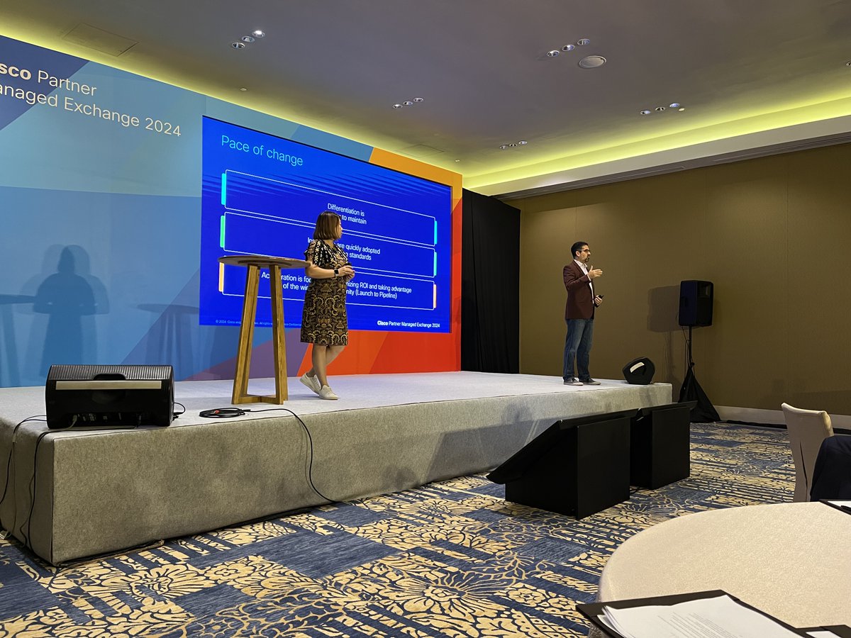CiscoPartnersAP's tweet photo. Great insights during business and technical breakout sessions at #PartnerManagedExchange. https://t.co/N26a0JaQ1d
#GoManaged #PX2024 #PMEAPJC2024 https://t.co/IrdpsAbXRg