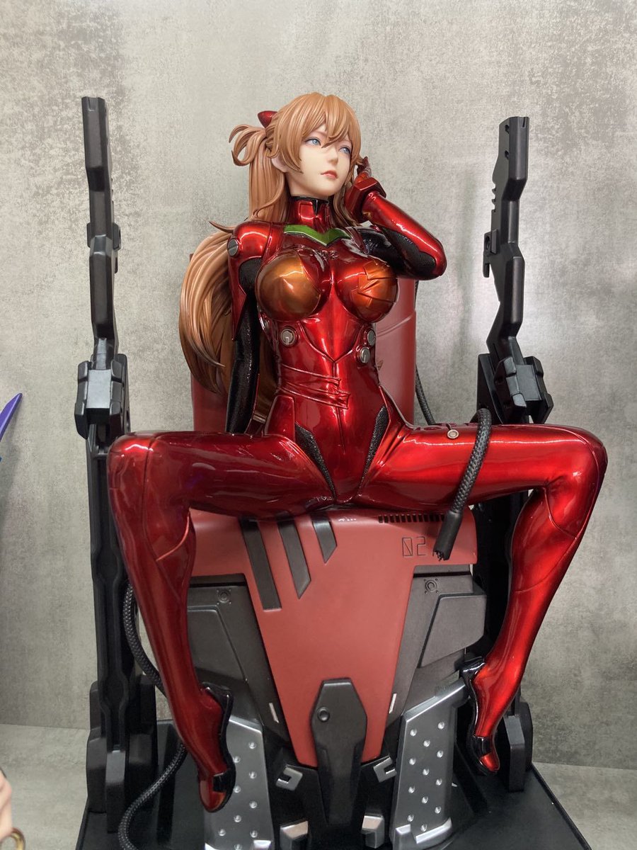 NeekoStudio's tweet photo. 【Buyer's show】
Team:Neeko studio
Work:Asuka Langley Soryu
Ratio:1/4
Size: Height 50.5cm width 33cm depth 23cm
#GK #R18 #Buyershow https://t.co/mWSYN1Sq76