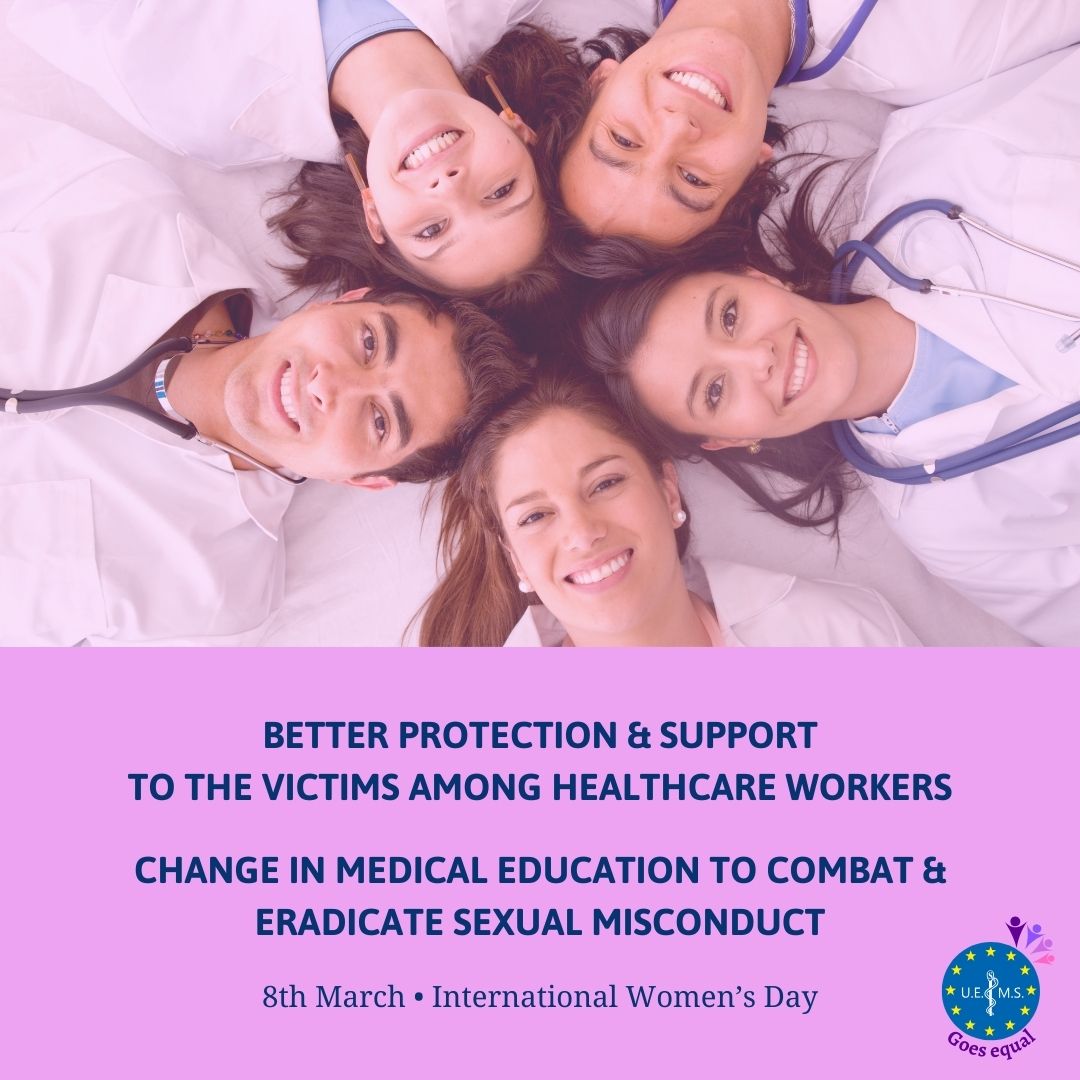 🌸 Celebrating Women's Rights and Equality Day! Now is the time to change our culture to ‘everybody knows and everybody does’ ✊ Read our recommendations of actions on sexual misconducts in medicine ▶️ uems.eu/news-and-event… #WomensRights #EqualityDay #EndHarassment