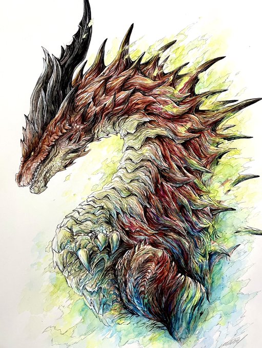 「monster scales」 illustration images(Latest)｜2pages