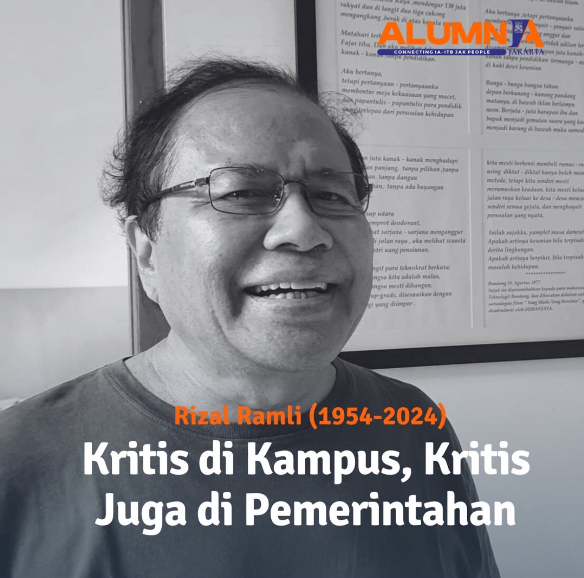 “Saya ingin seleksi kepemimpinan Indonesia kompetitif, yang paling baik jadi pemimpin. Itu hanya kita bisa lakukan kalau threshold ambang batas kita hapuskan jadi nol,” kata Rizal Ramli 

alumnia.iaitbjakarta.id/2024/03/04/obi…

Doa terbaik untuk Abang <a href="/RamliRizal/">Yayasan Inisiatif Rizal Ramli</a> 🤲 #rizalramli #inisiatif