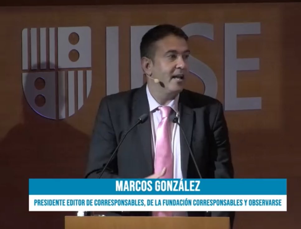 Hoy Jornada Corresponsables 2024 en Barcelona (#JAnuario2024BCN), presentando la 19ª edición del Anuario Corresponsables. @marcosgonzalezm Presidente y Fundador de @Corresponsables y su Fundación @ObservaRSE_