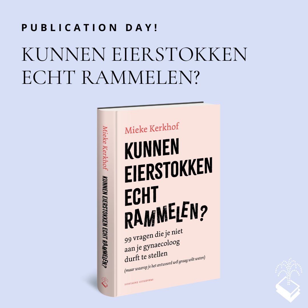 Antwoorden op de opvallendste vragen aan de gynaecoloog: 'Kunnen eierstokken echt rammelen?' is nu verkrijgbaar bij jouw favoriete (online)boekhandel! 🤰

Voortaan met een big smile naar de gynaecoloog? Klik hier: ap.lc/SVymZ