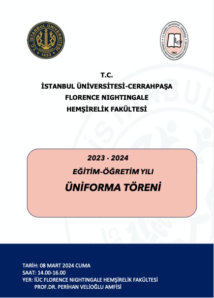 İÜC FNHF (@iucfnhf) on Twitter photo Fakültemiz Türkçe ve İngilizce Hemşirelik Lisans Programları 1. sınıf öğrencilerimize yönelik "Üniforma Töreni" 8 Mart 2024 tarihinde saat 14.00-16.00 saatleri arasında gerçekleştirilecektir. <a href="/iu_cerrahpasa/">İstanbul Üniversitesi-Cerrahpaşa - #eniyiolmakiçin</a> #eniyiolmakiçin #florencenightingalehemşirelikfakültesi Fakültemiz Türkçe ve İngilizce Hemşirelik Lisans Programları 1. sınıf öğrencilerimize yönelik "Üniforma Töreni" 8 Mart 2024 tarihinde saat 14.00-16.00 saatleri arasında gerçekleştirilecektir. <a href="/iu_cerrahpasa/">İstanbul Üniversitesi-Cerrahpaşa - #eniyiolmakiçin</a> #eniyiolmakiçin #florencenightingalehemşirelikfakültesi