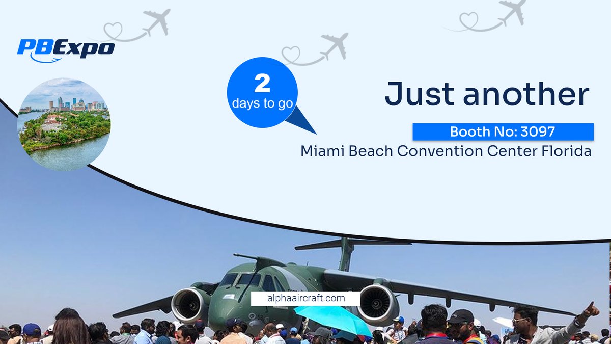 Preps are on as we are on the last leg. Only 2 days to go.
This 7th & 8th we will be at the PBEXPO, Miami Beach Convention Center, Florida. Our Booth Number is 3097.

#AviationTech #PBEXPO #PBEXPO2024 #Exhibitor #MakingTheConnection