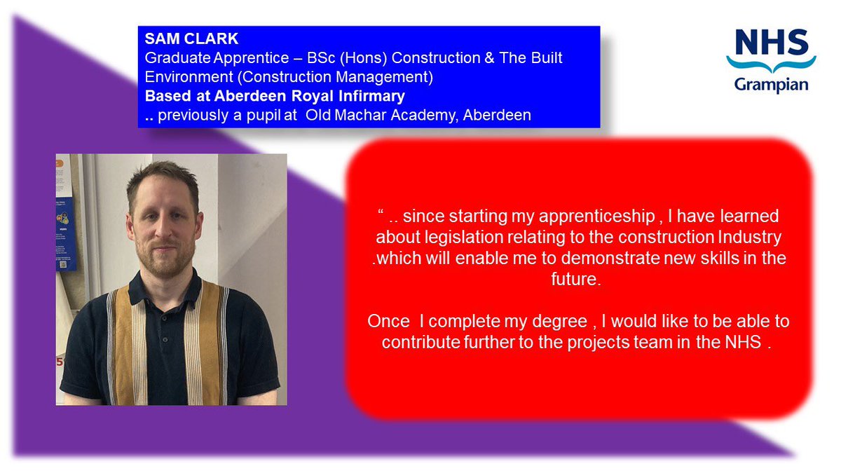 Douglas Andrew (@dougand8) on Twitter photo Supporting Scottish Apprenticeship Week 2024 - today we meet Matthew & Sam <a href="/NHSGrampian/">NHS Grampian</a> <a href="/NHSG_Facilities/">NHSG Facilities & Estates</a> <a href="/chantalmwood/">ChantalMWood</a> <a href="/PayneGavin/">Gavin Payne</a> <a href="/NHSScotCareers/">NHSScotland Careers</a> <a href="/PortyAcad/">PortlethenAcademy</a> <a href="/oldmachar/">Oldmachar Academy</a> #ScotAppWeek24 Supporting Scottish Apprenticeship Week 2024 - today we meet Matthew & Sam <a href="/NHSGrampian/">NHS Grampian</a> <a href="/NHSG_Facilities/">NHSG Facilities & Estates</a> <a href="/chantalmwood/">ChantalMWood</a> <a href="/PayneGavin/">Gavin Payne</a> <a href="/NHSScotCareers/">NHSScotland Careers</a> <a href="/PortyAcad/">PortlethenAcademy</a> <a href="/oldmachar/">Oldmachar Academy</a> #ScotAppWeek24