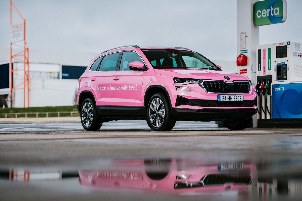 Skoda Ireland (@skodairl) and fuel supplier Certa have teamed up to promote the use of HVO fuel in diesel-powered cars.

Full story here on <a href="/completecar/">CompleteCar.ie</a>: buff.ly/3P85qIR