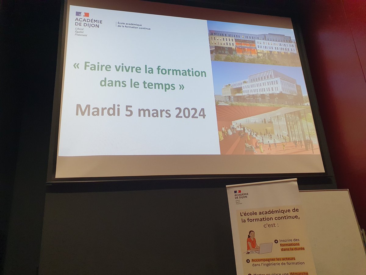 Ouverture du séminaire annuel de l'@EAFC_Dijon par le recteur @NNgahane @AcademieDijon 
#ingénierie #formationcontinue