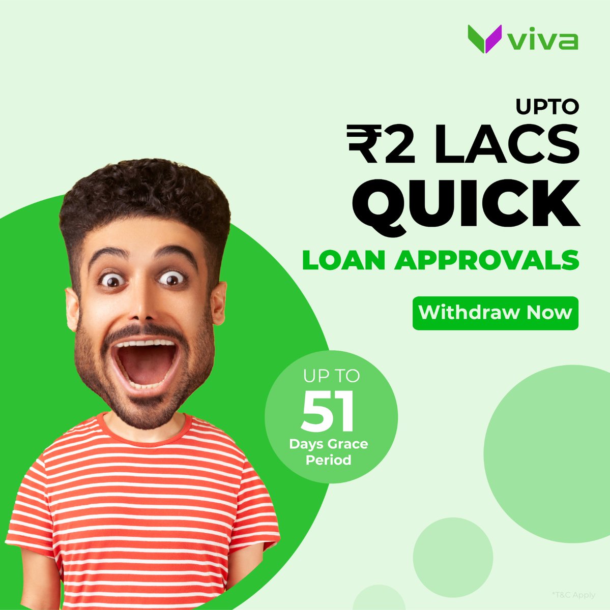 VIVA hai to kya fikar!!🤷🏼‍♂️
Get approvals in less than 15 minutes!
.
.
.
#InstantCreditLine #InstantPersonalLoan #CreditLineLoan #LineofCredit #PayinGrace #QuickLoans #InstantApprovals #VivaApp #Viva #VivaMoney #VivaMoneyApp