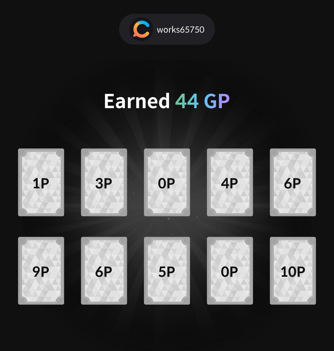 BryantStalling3's tweet photo. works65750 earned 44 GP with #GPCardPacks!
#XRGenesisAirdrop #GPCardPacks #XRADERS #GenesisPoint #XR
Join now ▶️ https://t.co/ErSZedqrTh https://t.co/C0eJP1vZy8