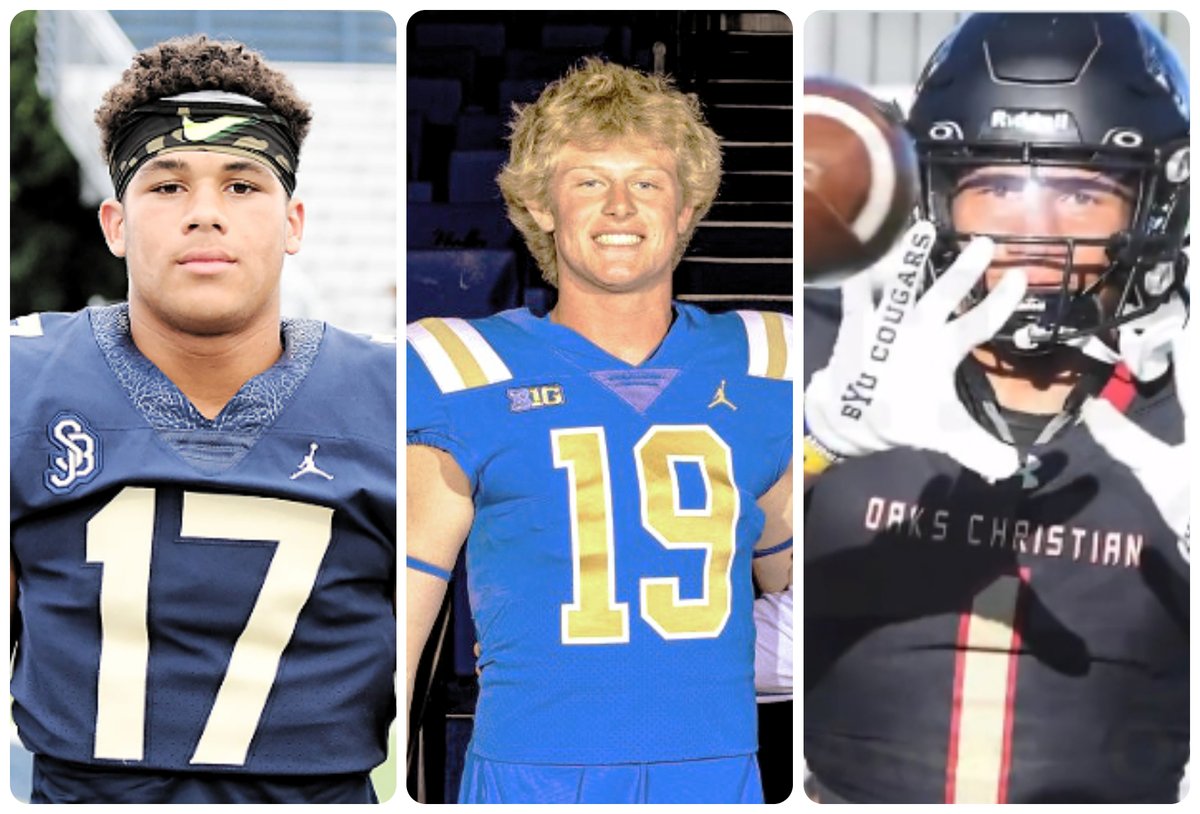 Recruiting round-up of UCLA pass-catching targets: Click here: bit.ly/435xD8B A handful of UCLA targets showcased their skills and discussed Bruins’ interest at the USA Flag Football 7-on-7 event in Santa Clarita over the weekend. @MaddenWilliams1 @BlakeGBryce @stevieajr