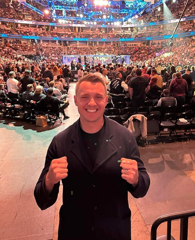 KenKencevski's tweet photo. What an awesome month in the US touring for Baseline! 

If only every month for the rest of this year was like Feb, although, we do have some exciting announcements coming up in the next two months across both Devika and Baseline… 👀 🔑  🏗️ 🏢 🔓🚀

📸📍Volkanovski Fight, LA https://t.co/eiBmR3d1CE