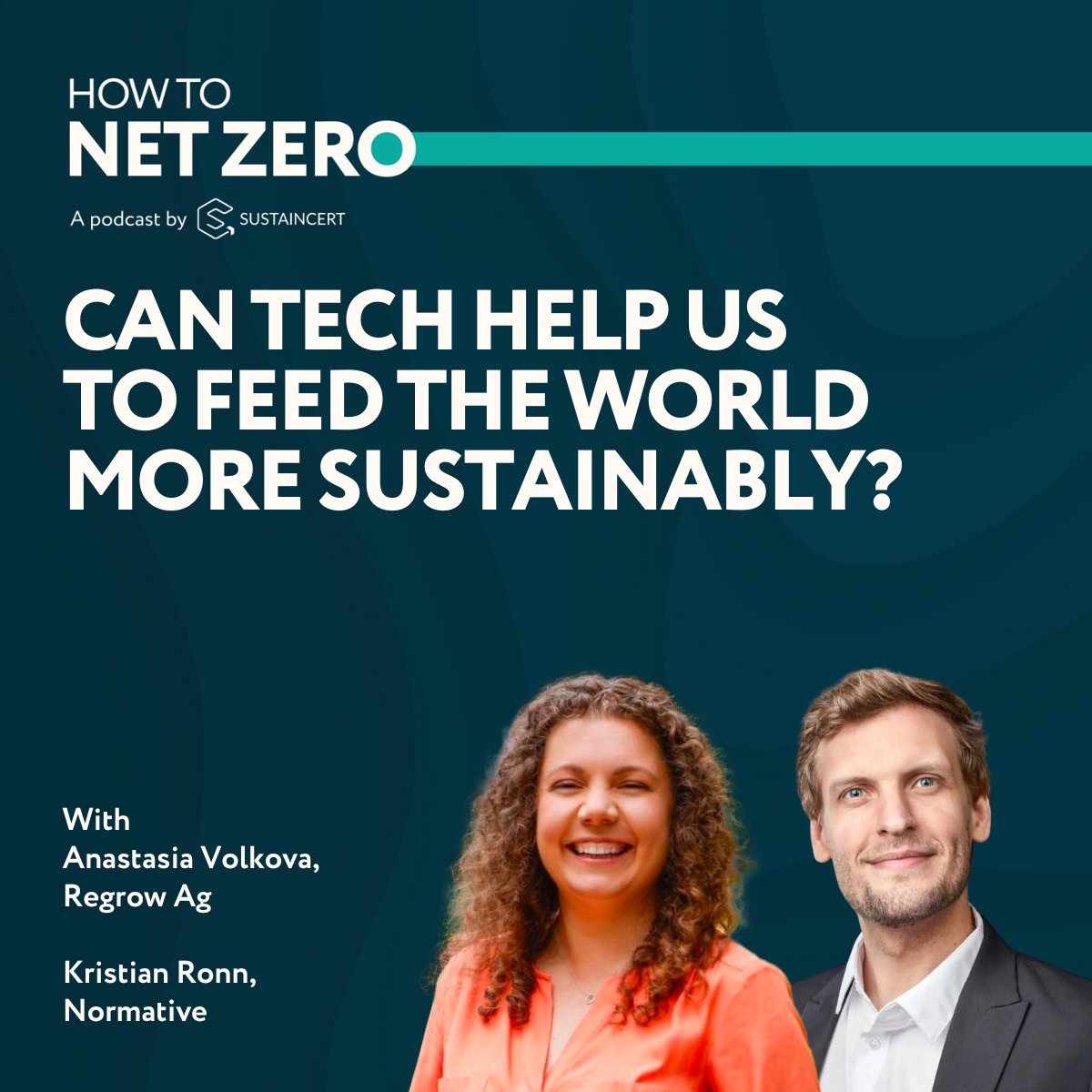 In this episode of How to Net Zero, guests Anastasia Volkova from @RegrowAg and Kristian Rönn from @normativeio explore the role of different tech solutions that aim to “fix” sustainability reporting for the food and ag sector🌽 Listen here spoti.fi/3T6upOP