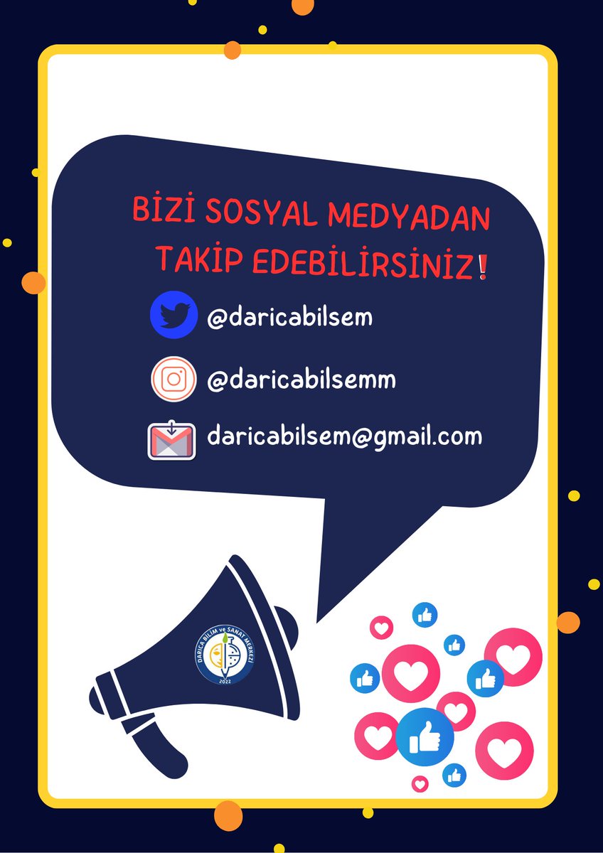 Sosyal medya hesaplarımız