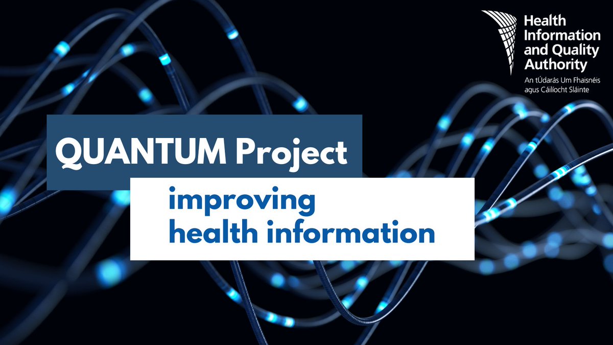 HIQA's tweet image. Last month, members of our Health Information Quality &amp;amp; Assurance Team attended the first meeting for the European #QUANTUMproject. @quantumCSA aims to support the upcoming European Health Data Space Regulation to improve use of health information across EU Member States. #EHDS