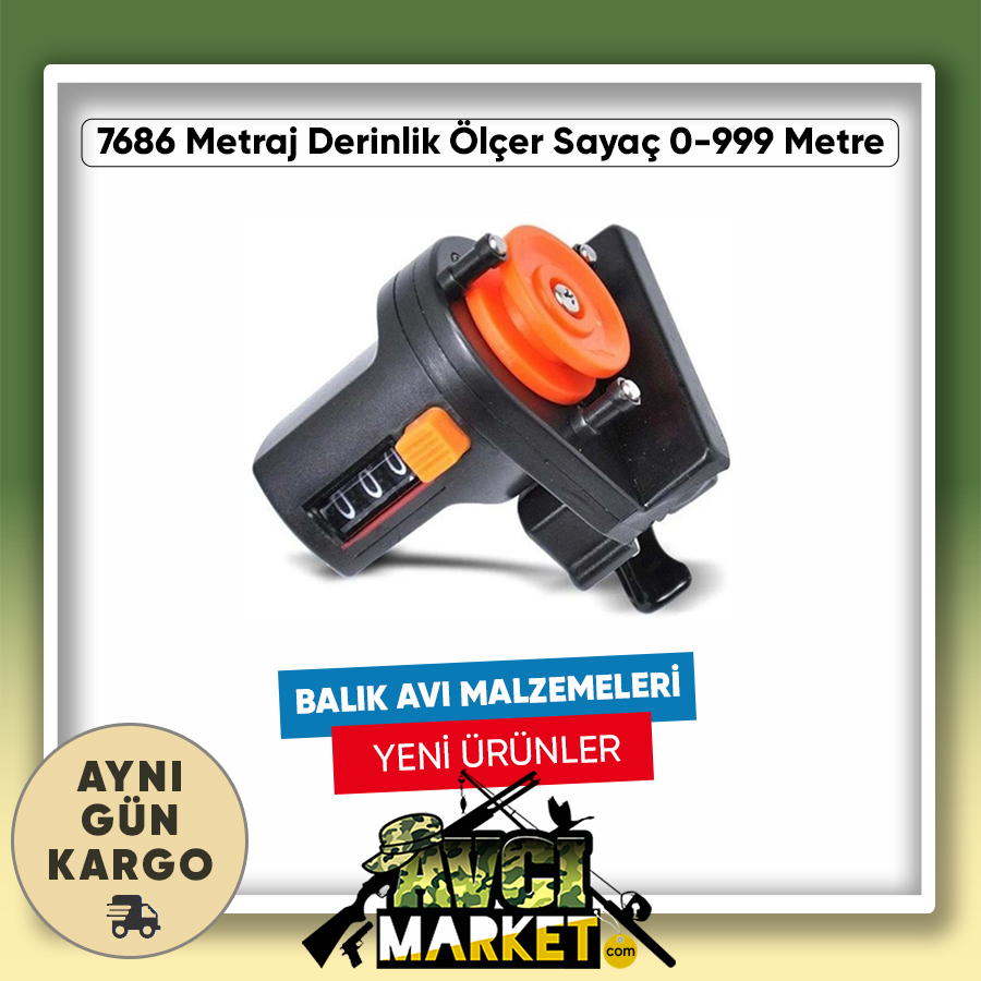 avcimarketnet's tweet photo. Captain 7686 Metraj Derinlik Ölçer Sayaç 0-999 Metre, aynı gün kargo avantajı ile https://t.co/K93mdCzsb0 web sitemizde satışta
.
https://t.co/DdlYOZs64K
.
#BalıkAvı #Balıkçı #AvcıMarket #Captain https://t.co/xxakXDGWj3