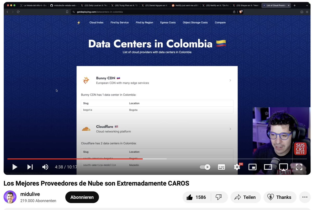 I was wondering where all that traffic from Spain and Latin America was coming from Gracias por compartir el video @midudev!