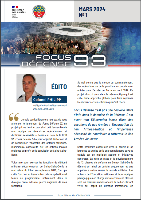 Délégation Militaire Seine-Saint-Denis tweet media