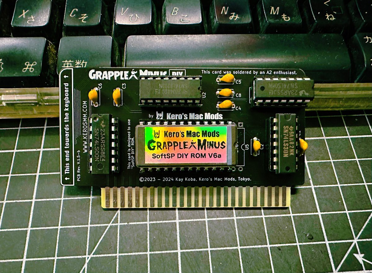 infinity5750's tweet image. It’s new Revision V.1.5-b. It has been greatly improved by eliminating one logic IC. There is no change in functionality.
#SoftSP #KerosMacMods