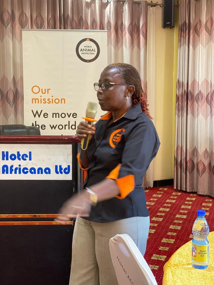 During Ms. Edith Kabesiime’s conclusion remarks, she emphasized that we should continuously educating the public and policy makers about wildlife farming. 

#EndWildLifeFarming
#BredForProfit