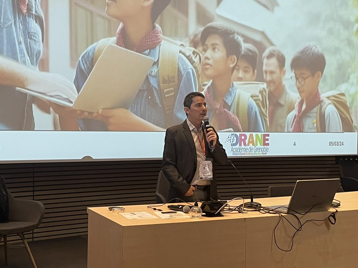 DRANE_Grenoble's tweet image. Séminaire ELEA-Moodle , c’est parti ! Merci à l’UGA qui nous accueille dans de superbes conditions
@Edu_Num @acgrenoble @remi_lefeuvre