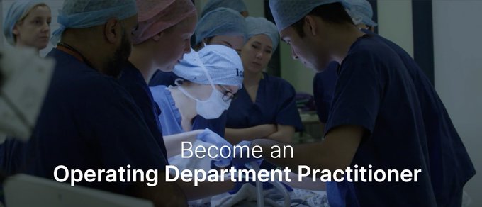 This week is #NationalCareersWeek2024 One of the most amazing and rewarding careers in healthcare is that of the Operating Department Practitioner. Find out more about Operating Department Practice and a career as an #ODP by visiting odpcareers.codp.uk/p/1