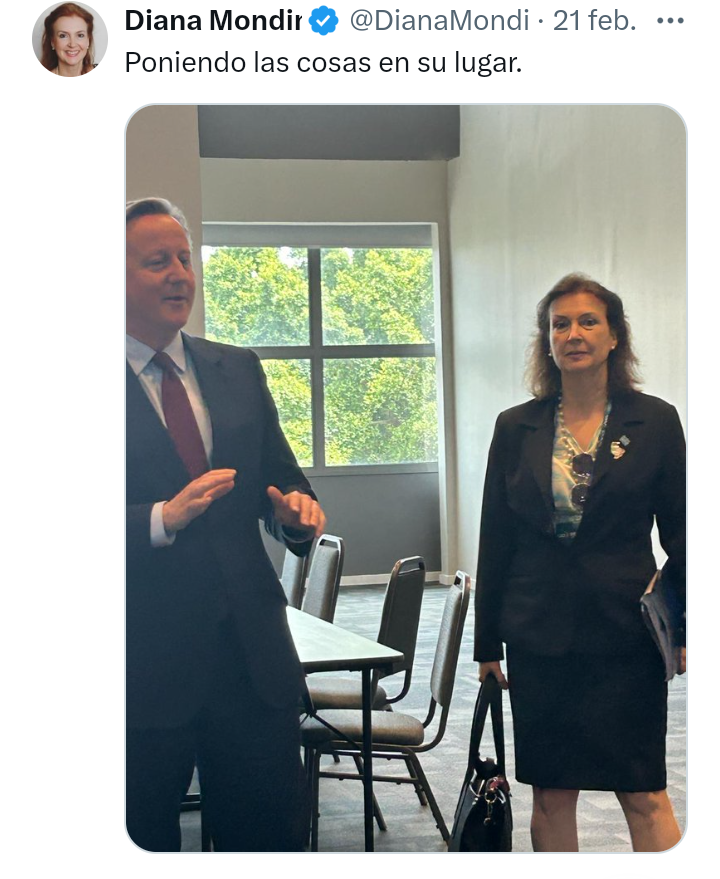 LaSocial21's tweet photo. 🔴ALERTA NACIONAL

Luego de la reunión de Mondino y Cameron en el G20, el Reino Unido se anexó 166.000 km2 de mar argentino.

¡PENA MÁXIMA POR ALTA TRAICIÓN A LA PATRIA! https://t.co/WL8AzeydYS