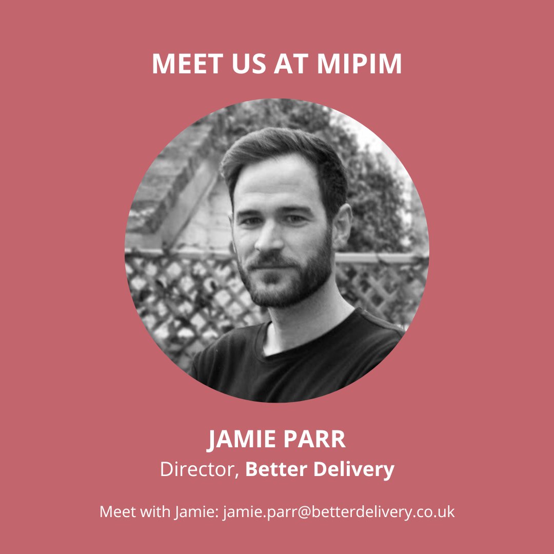👋 Meet the LDN Collective at MIPIM 👤@jparr_mmc founded @beyond_mmc after spotting a gap in the market for impartial, honest and agnostic advice on modern methods of construction and emerging technologies 📩 Catch up with Jamie: jamie.parr@betterdelivery.co.uk #MIPIM2024