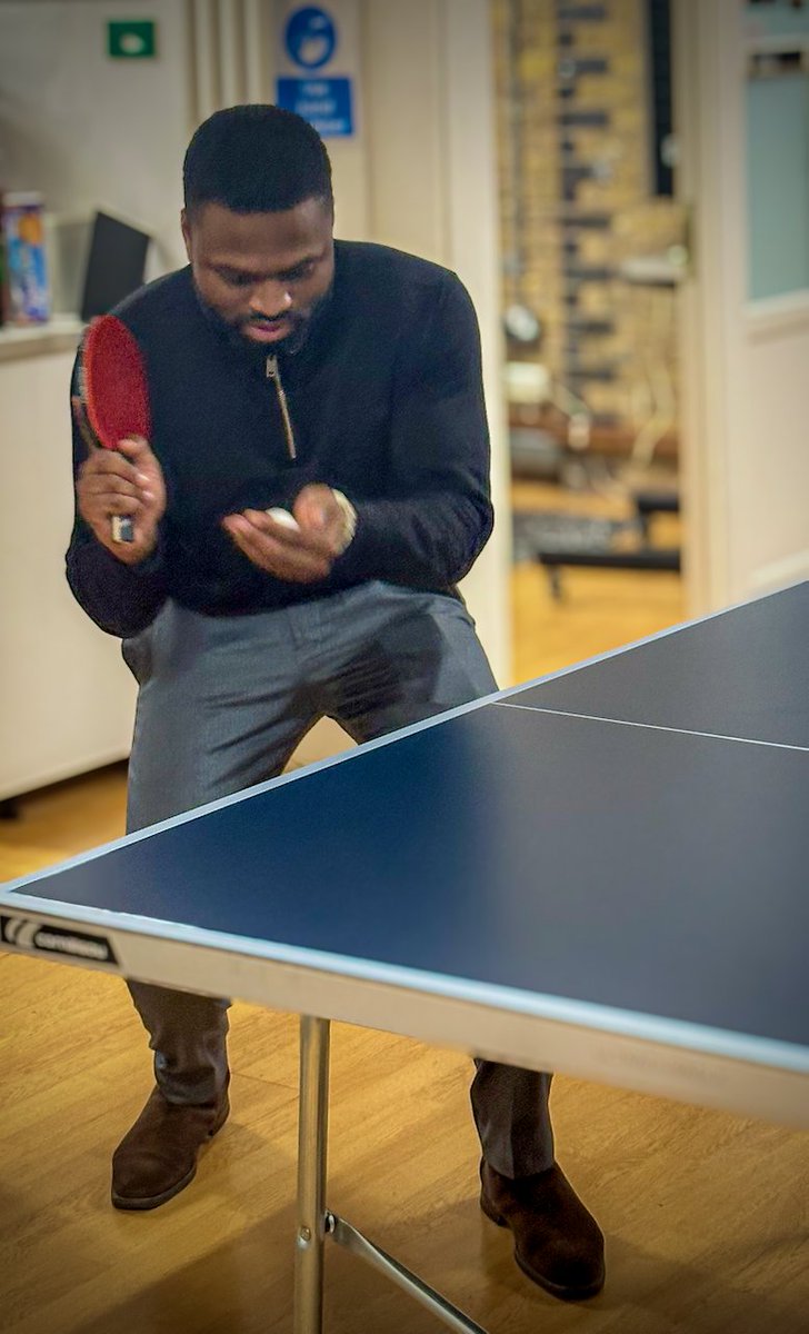 Fat Beehive got an office ping pong table, leading to a February ping pong contest. There was a league table, semi finals, then the final in which Project Manager Joe was victorious, deploying his signature low-stance ninja serve. #nonprofit #TeamBuilding #GreatPlaceToWork