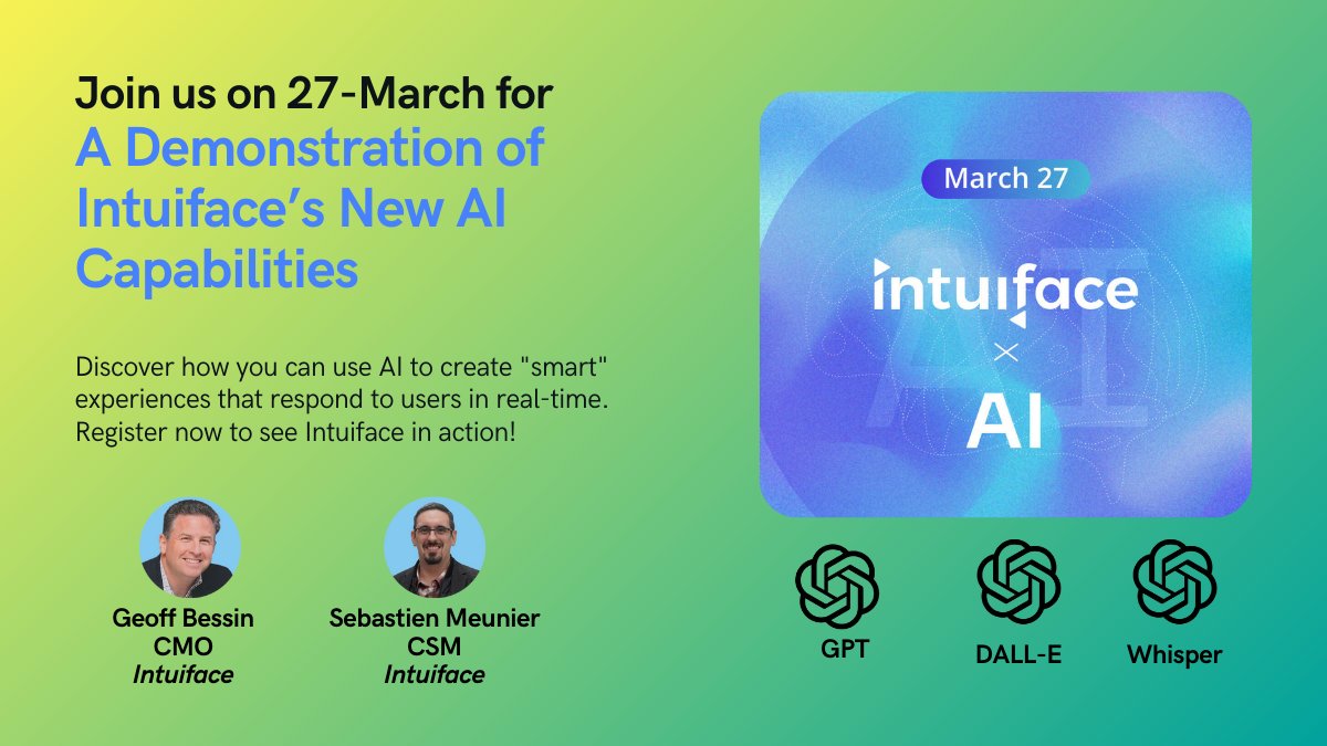 Intuiface Webinar