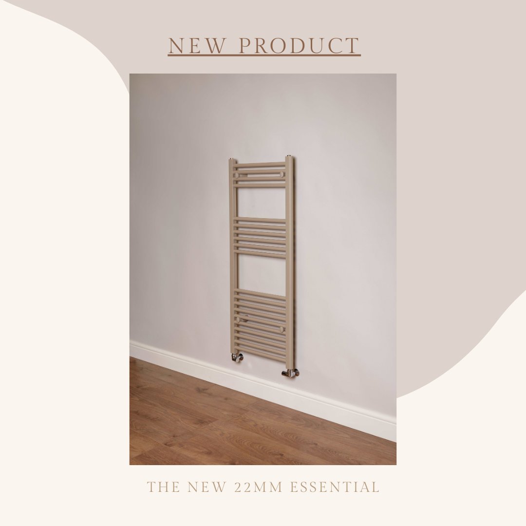Our Essential towel rail is not effortlessly stylish, but it’s also got a great price tag too. Available next working day in five distinctive finishes, if ordered before 3PM! The Essential is great for those who are price conscious &amp; on a tight lead time